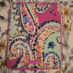 Vera Bradley Wildflower Paisley Tablet Portfolio
